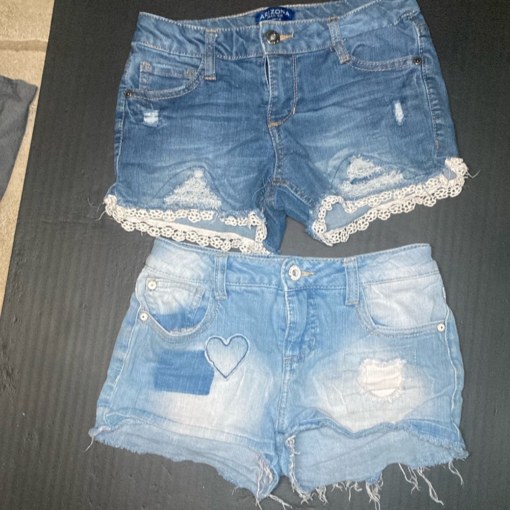 Girl Jean shorts